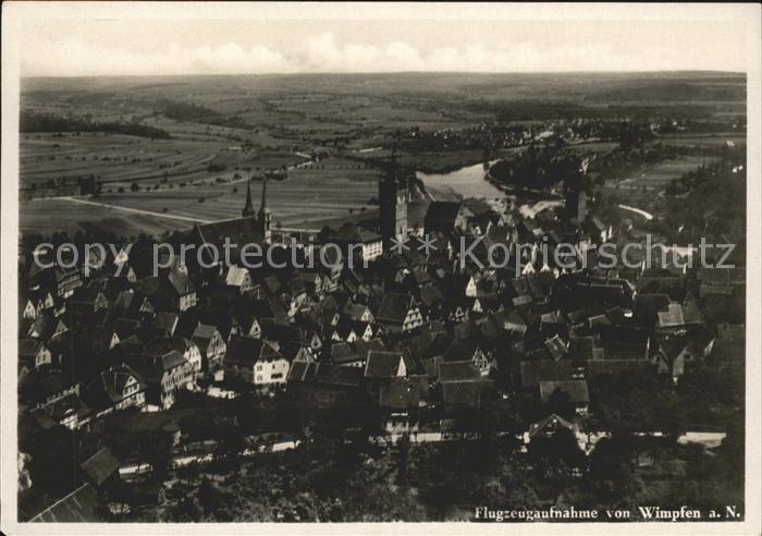 Wimpfen Fliegeraufnahme