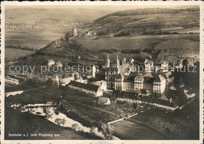 Schoental Jagst Fliegeraufnahme