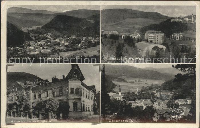 Weissenbach Amtzell Schneeberg Neuhaus Triestingheim