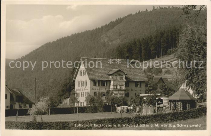 Enzkloesterle Gasthaus Pension Zur Krone W. Strassner