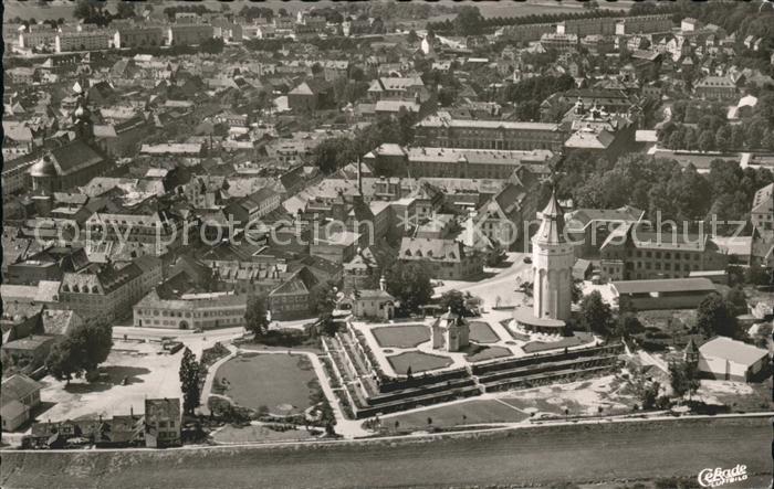 Rastatt Fliegeraufnahme Pagodenburg mit Anlagen
