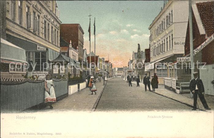 Norderney Nordseebad Friedrichstrasse