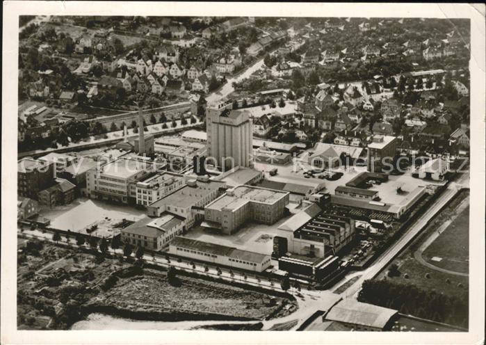 Heilbronn Neckar Fliegeraufnahme Werksanlagen der C.H. Knorr AG