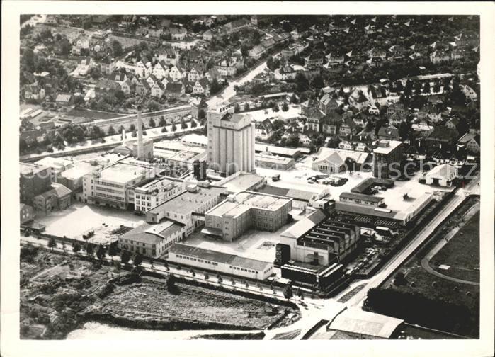 Heilbronn Neckar Fliegeraufnahme Werksanlagen der C.H. Knorr AG
