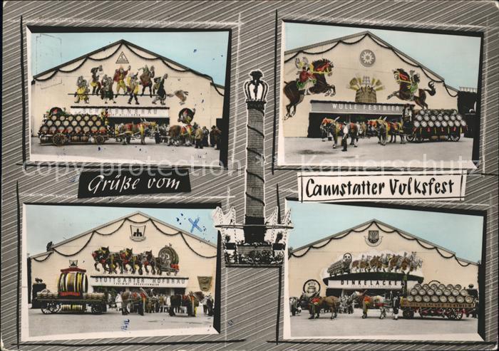 Cannstatt Volksfest Bierzelte