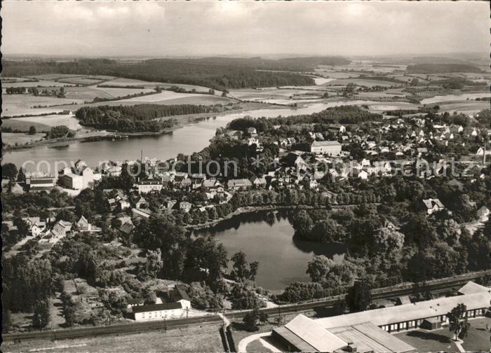 Reinfeld Holstein Karpfenstadt Fliegeraufnahme