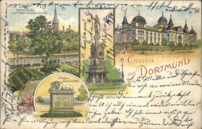 Dortmund Kriegerdenkmal Petri-Nicolai-Kirche