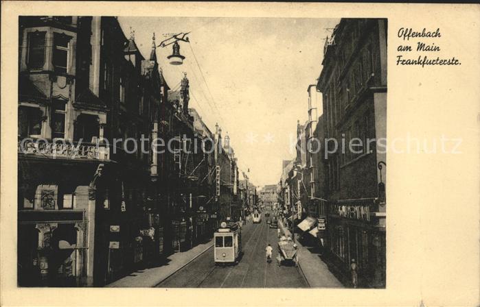 Offenbach Frankfurterstrasse Strassenbahn