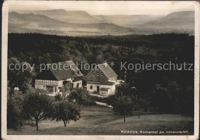 Wannenhof Ottenbach Wuerttemberg WaldCafe