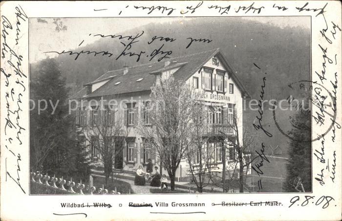 Wildbad Schwarzwald Villa Grossmann