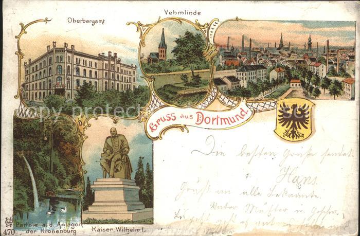 Dortmund Oberbergamt Vehmlinde Panorama Kaiser W