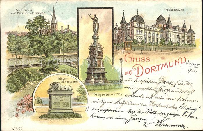 Dortmund Fredenbaum Vehmlinde Kriegerdenkmal