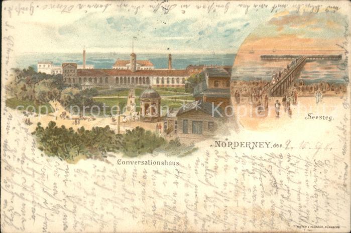 Norderney Nordseebad Seesteg Conversationshaus