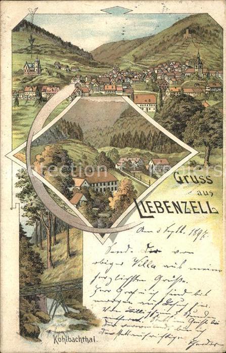 Bad Liebenzell Panorama Kohlbachthal