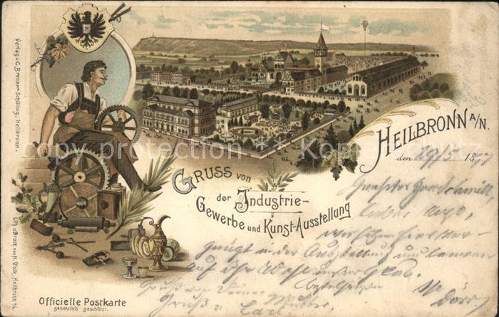 Heilbronn Neckar Panorama