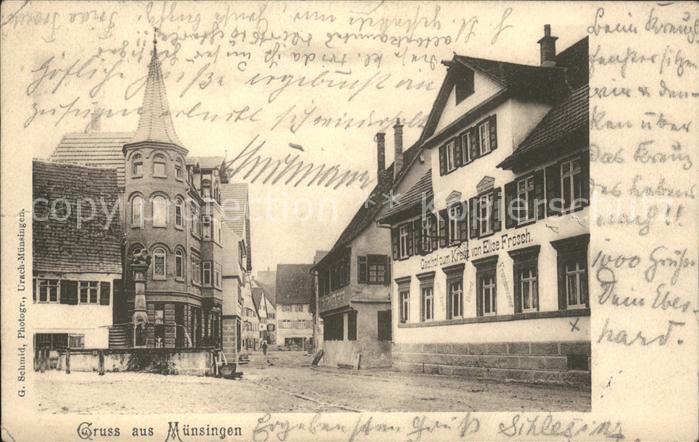 Muensingen Strasse Gasthaus