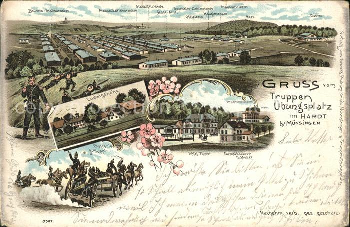 Muensingen Truppenuebungsplatz Barackenlager Ludwigshoehe