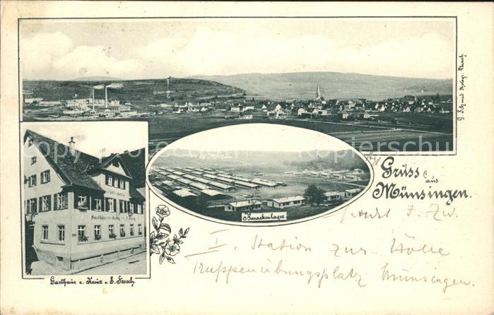 Muensingen Panorama Gasthaus Truppenübungsplatz Ba