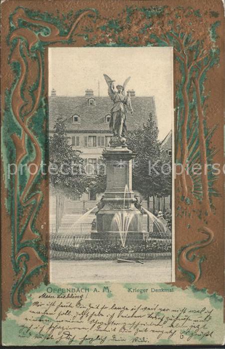 Offenbach Main Krieger-Denkmal