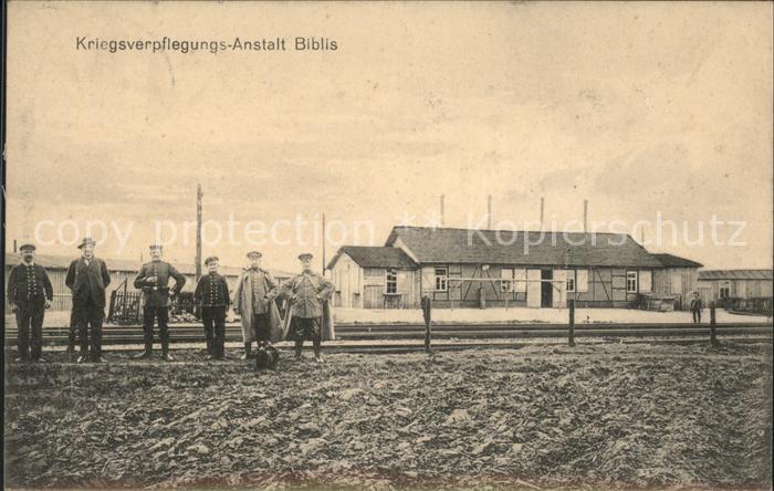 Biblis Kriegsverpflegungsanstalt Soldaten