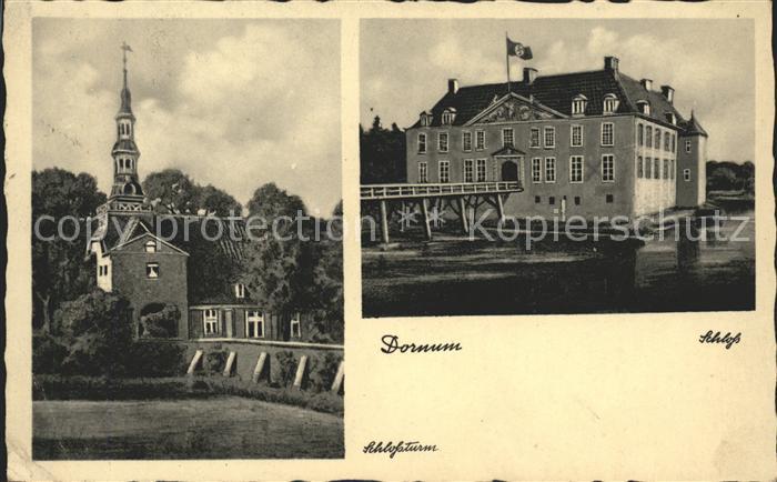 Dornum Ostfriesland Schloss Schlossturm