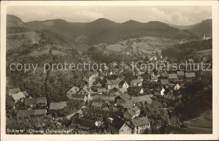 Obertal Buehlertal Ortsteil Ober