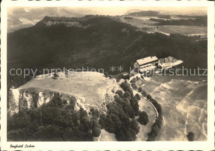 Balingen Luftaufnahme vom Berghotel Lochen
