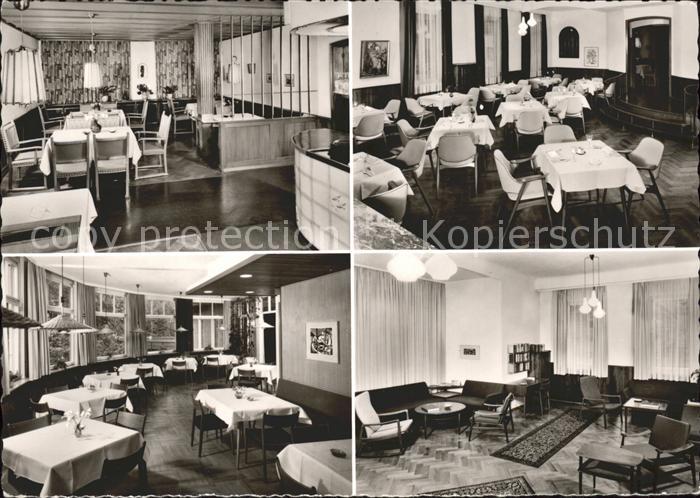 Bad Wildbad Innenansichten vom Hotel Frey