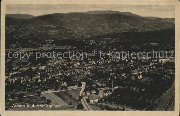 Achern Baden Hornisgrinde Fliegeraufnahme