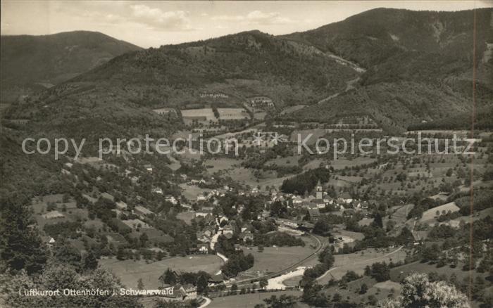 Ottenhoefen Schwarzwald Fliegeraufnahme