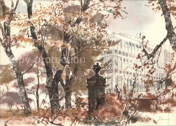 BOCHUM  CITY Kuenstlerkarte