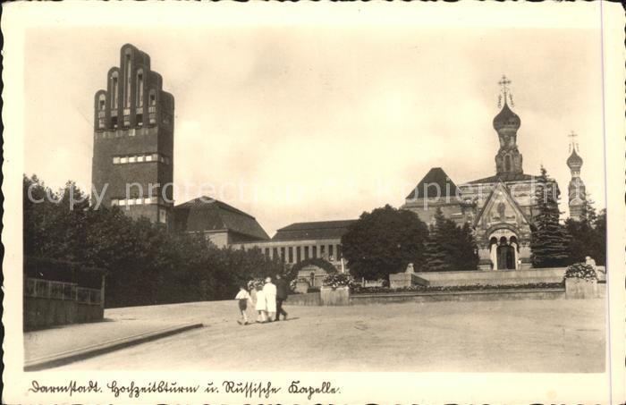 Russische Kapelle Kirche Darmstadt Hochzeitsturm