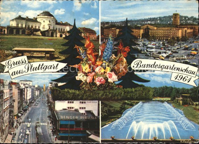 Bundesgartenschau Stuttgart Solitude Königstraße Killesbe