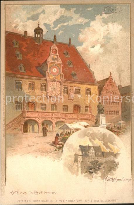 Reiss Fritz Heilbronn Rathaus Kätzchenhaus