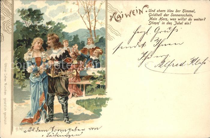 Trompeter Scheffel Maiwein Gedicht Spruch