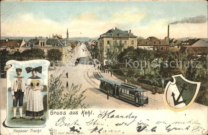 Strassenbahn Kehl Wappen Trachten Hanau