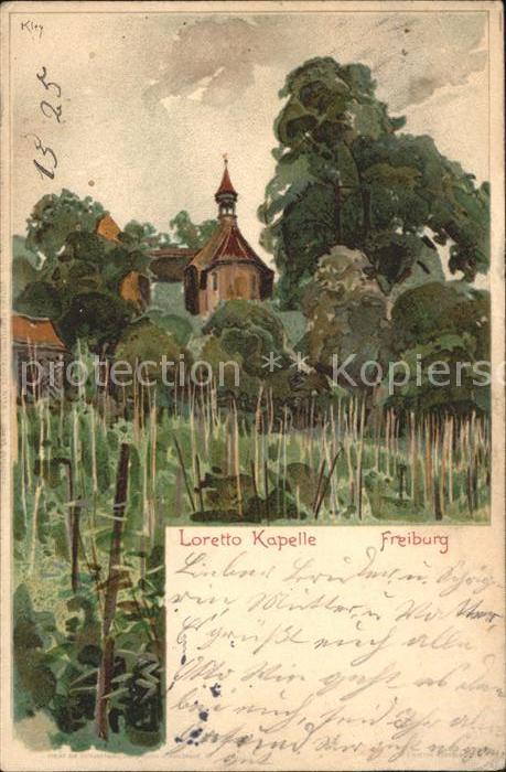 Kley Freiburg i. Br. Loretto Kapelle Nr. 50
