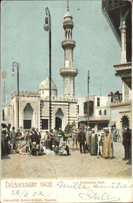 Ausstellung Industrie Gewerbe Kunst Dues Arabisches Dorf