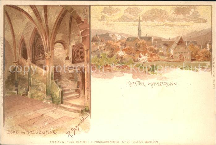 Schmohl P. Kloster Maulbronn Kreuzgang Nr. 20