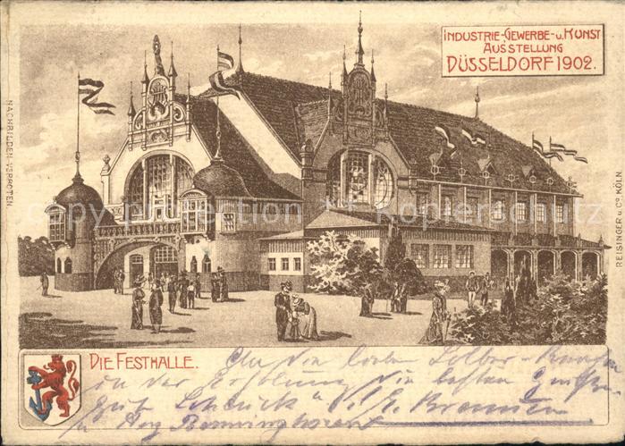 Ausstellung Industrie Gewerbe Kunst Dues Festhalle
