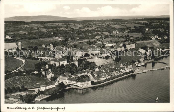 Meersburg Bodensee Fliegeraufnahme Schloss