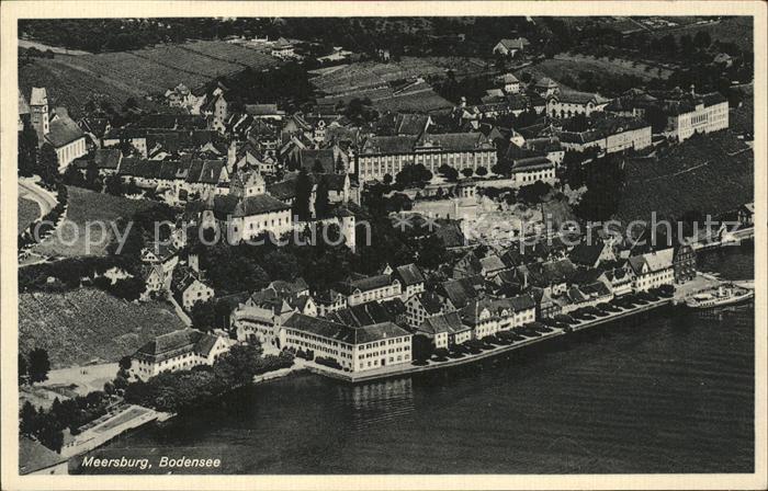 Meersburg Bodensee Fliegeraufnahme
