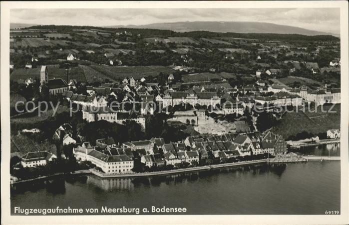 Meersburg Bodensee Fliegeraufnahme
