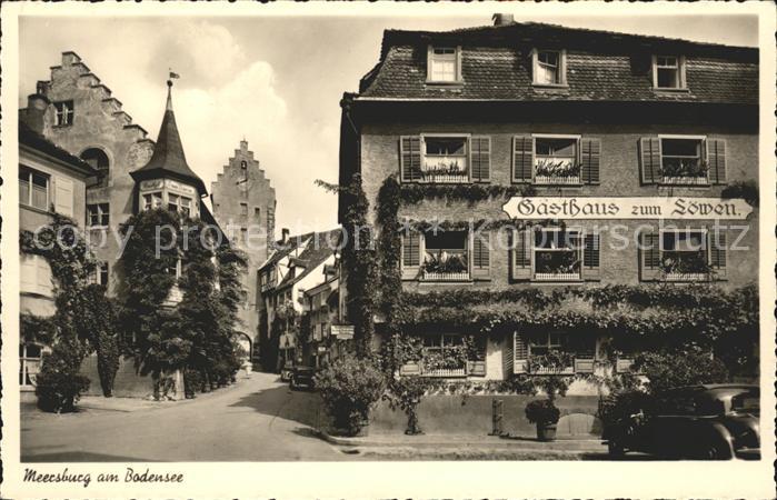 Meersburg Bodensee Gasthaus zum Löwen Gasthof zum Bären Er