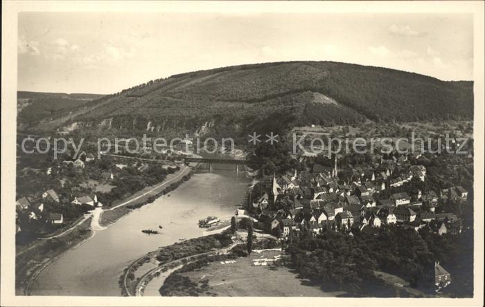 Neckargemuend Gesamtansicht mit Kleingemünd Neckar Br