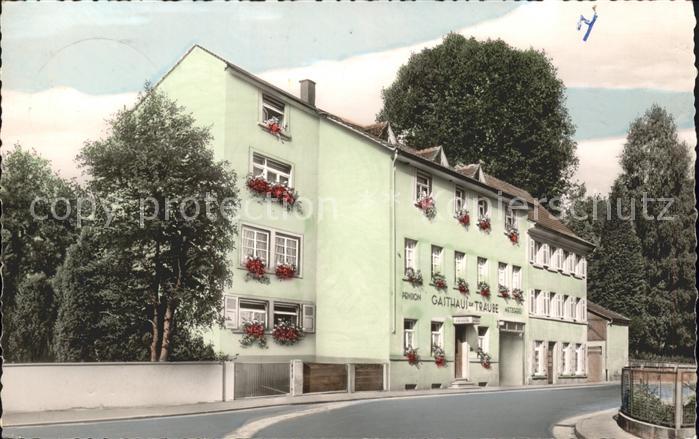 Schoenau Odenwald Gasthaus Pension Zur Traube