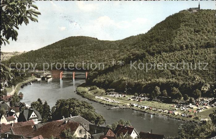 Neckarsteinach Camping Stauwehr Bergfeste Dilsberg Vie