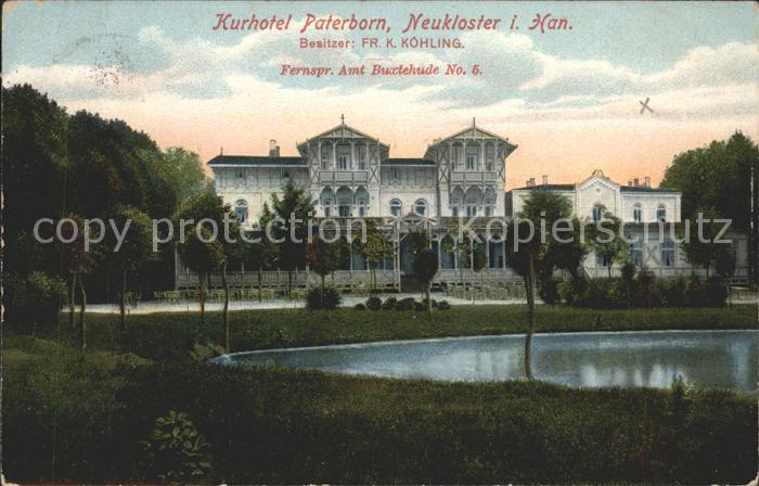 Neukloster Niederelbe Kurhotel Paterborn Teich