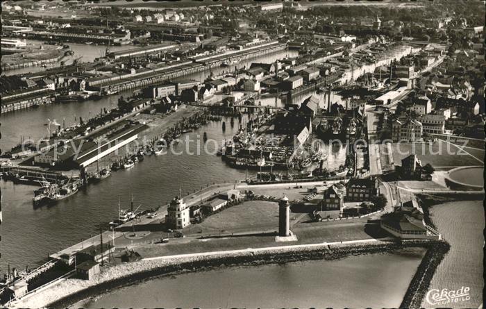 Cuxhaven Nordseebad Fliegeraufnahme