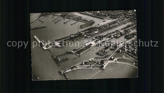 Cuxhaven Nordseebad Fliegeraufnahme